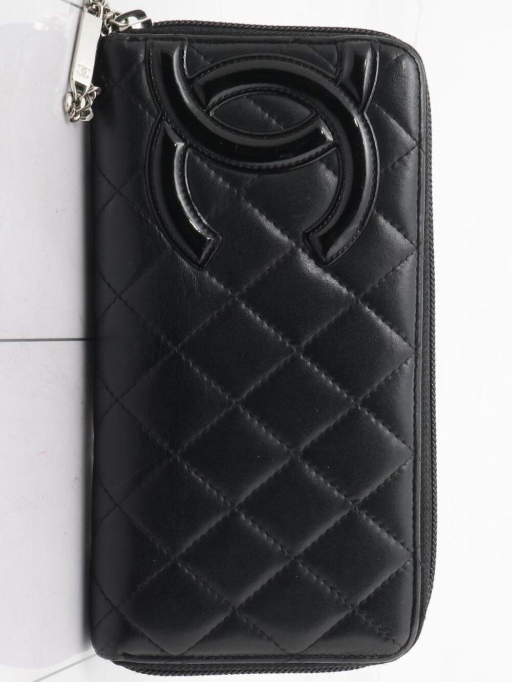 Chanel Cambon Long Zip-Around Wallet